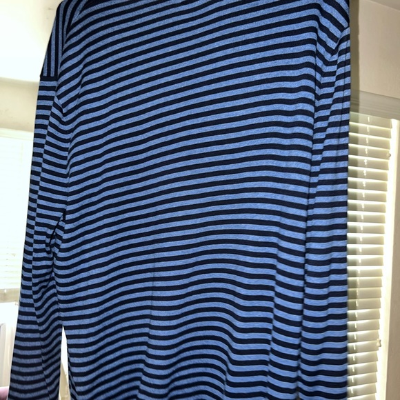 Polo Ralph Lauren - Vintage Striped Sweater - Never Worn - Sz L - blue - Picture 4 of 4